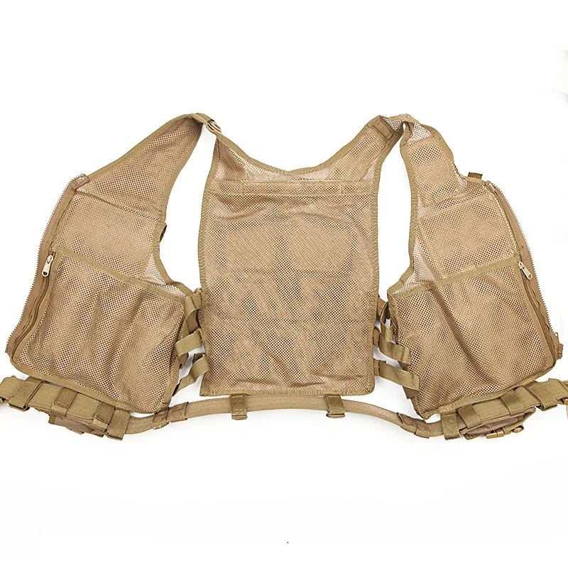 

Multi-functional Waistcoat Pro Combat Molle Outward Bound CS Camouflage Tactical wang bei xin