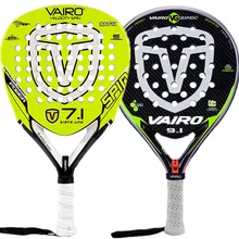 New Racket Pala Padel Professional Carbon Fiber Board Racket Tennis Racket Men and Women Outdoor Sports Racket with Bag