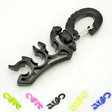 

Regulator BCD Hose Diving Hose Clip Holder Scuba Diving Regulator BCD Hose Holder W/ Fixing Clip Buckle Hook Accessory