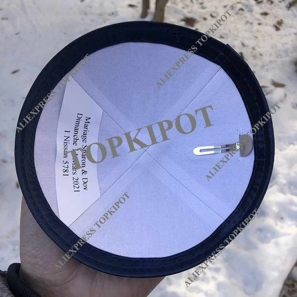 KIPPA KIPPAH Свадебный бархатный кипот KIPPOT персональный KIPA |Мусульманская одежда| |