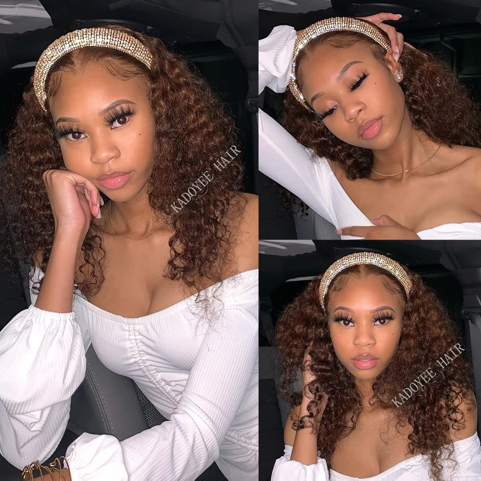 colored curly wig