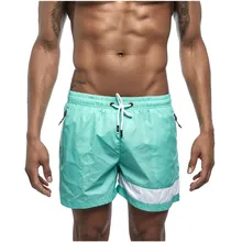 Брендовые Летние Новые повседневные шорты для мужчин, одноцветные спортивные шорты, пляжные штаны, свободные, эластичный пояс, дышащие, большие пляжные шорты#1213q35