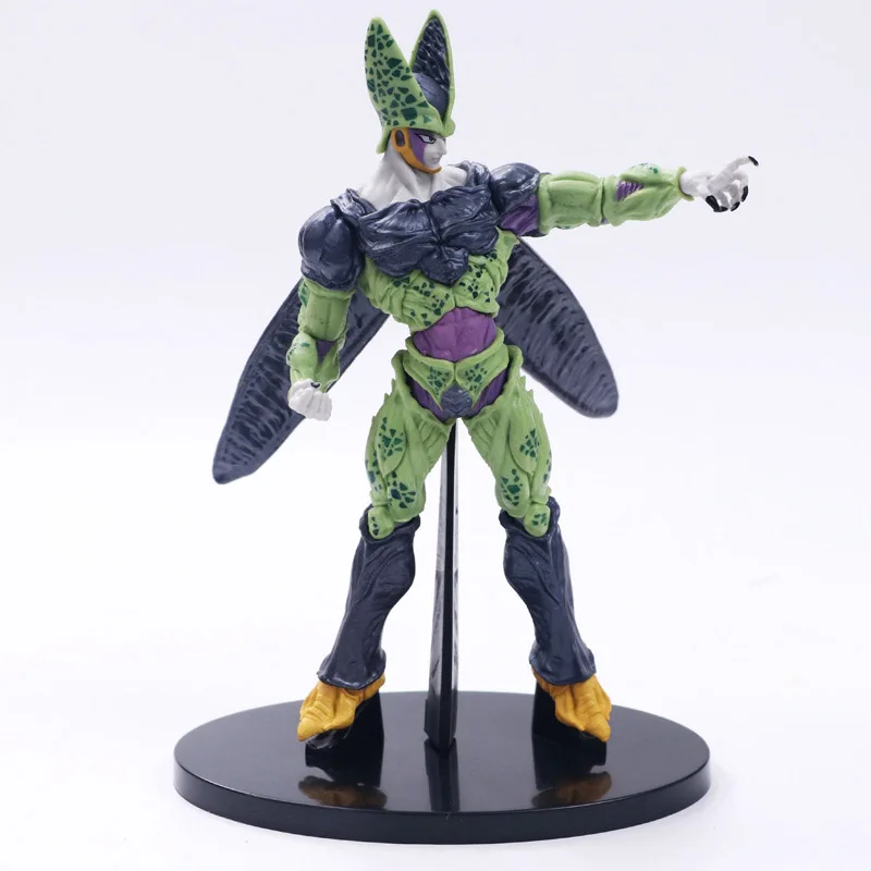 Dragon Ball Z Cell Ultimate Shape Goku Battle Soldiers Awakening DBZ Brush ПВХ фигурка коллекционная игрушка 22 см |