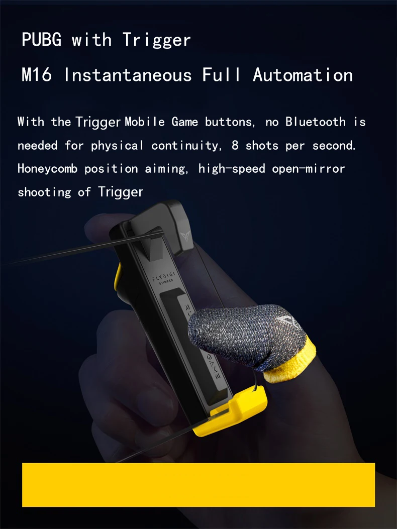 Горячая Flydigi Beehive 2 Sleep-proof Sweat-proof Games Thumbs Finger Sleeve для PUBG мобильных игр, смартфонов, игр