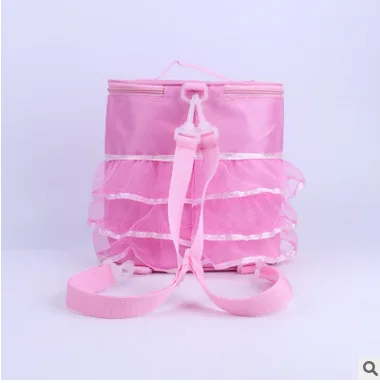 

New Style Children wu dao bao Girls Dancing Backpack Backpack Fashion Ballet Bag Latin Dance Mesh Dress Bag