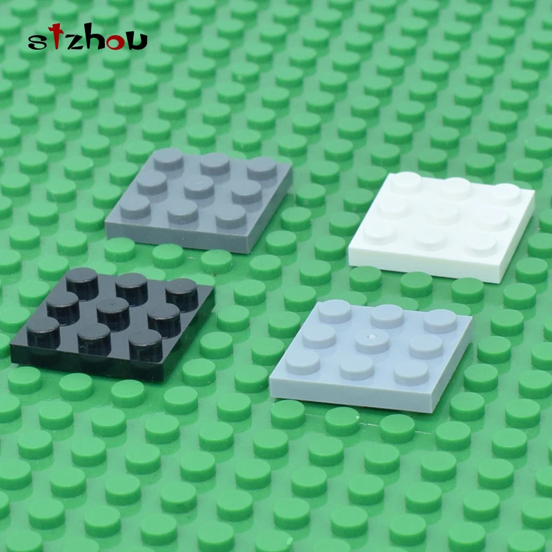 STZHOU пластина 3x3 50 шт. DIY просвечивающий блок часть кирпича No.11212 совместимость с