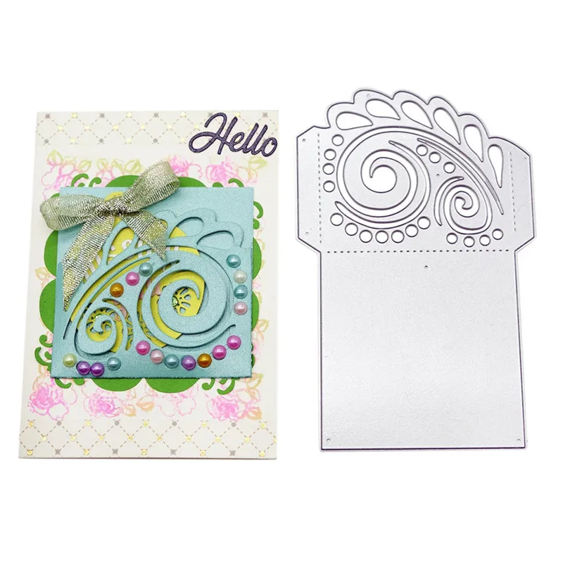 

GJCrafts Flower Dies Frame Metal Cutting Dies New 2019 for Card Making Scrapbooking Dies Embossing Cuts Stencil Craft Dies
