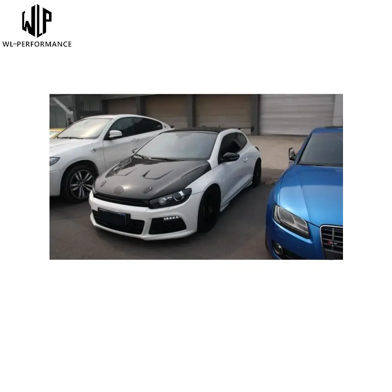 Горячая Scirocco карбоновая крышка капота двигателя капота с для Volkswagen Scirocco 09-15 Автомобиль Стайлинг использования