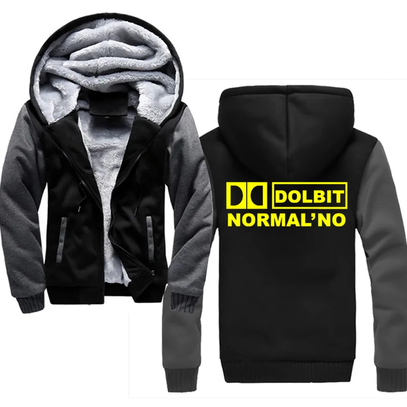 dark grey Забавный NAKLAYKA DOLBIT нормально принт Аниме Мода уличная Фитнес Мужская спортивная одежда толстовки - Цвет: dark grey