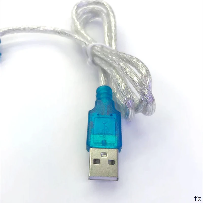 100 шт. USB2.0 к RS232 дБ 9Pin Кабель-адаптер для COM порта Последовательный кабель
