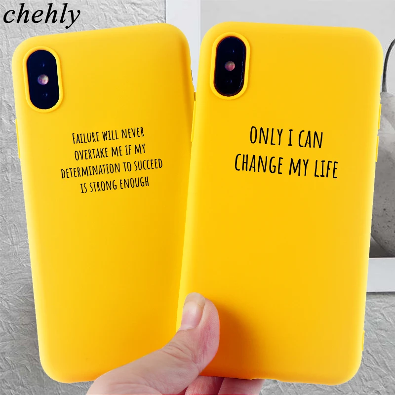 

Mobile Phone Case for IPhone 6s 7 8 11 Plus Pro X XS MAX XR Funny Letter Cases Soft Silicone Fitted TPU Back Accessories Covers