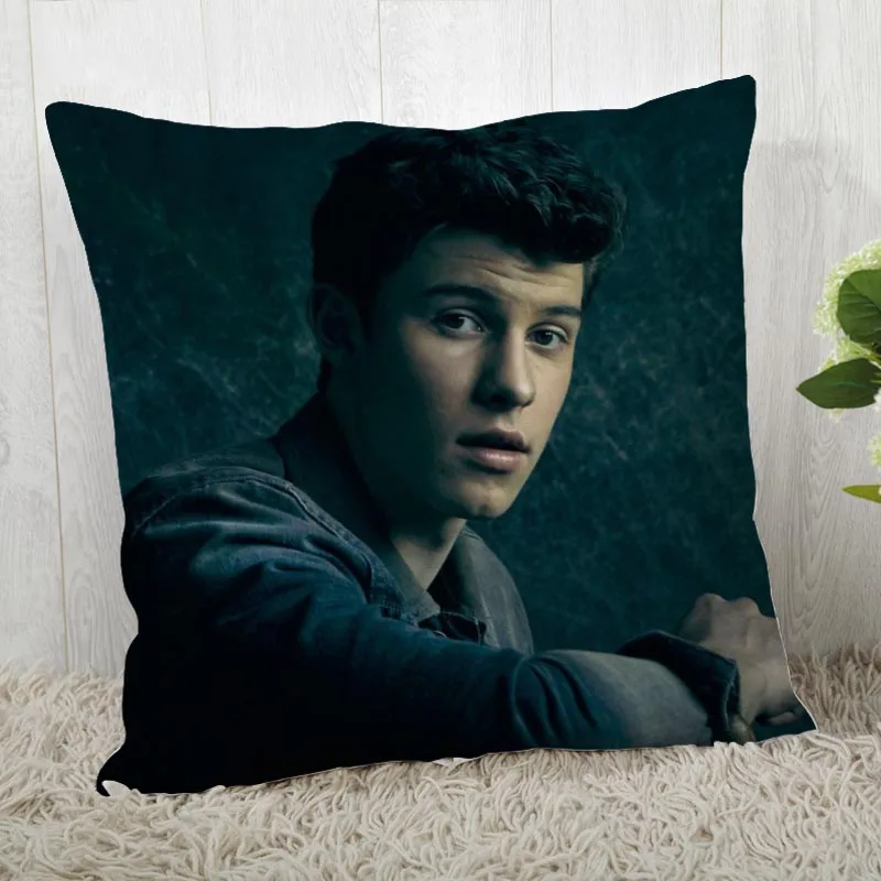 Best Shawn Mendes декоративная Свадебные наволочки на подушку индивидуальный подарок для(с одной стороны) наволочки с принтом - Цвет: 17