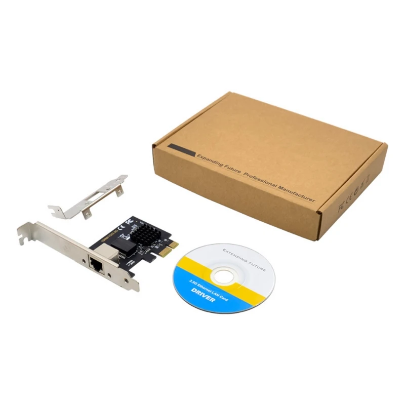 Сетевая карта PCI-E x1 RTL8125B 2 5 ГБ 10/100 Мбит/с | Компьютеры и офис