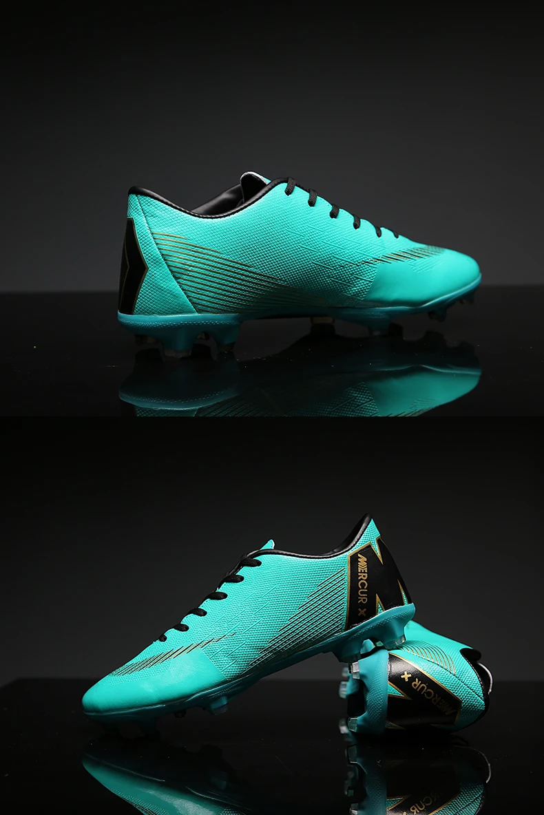 Football Shoes Men Turf Spikes Football Boy Women Outdoor Athletic Trainers Sneakers Adults Brand Professional Soccer Futbol (40)