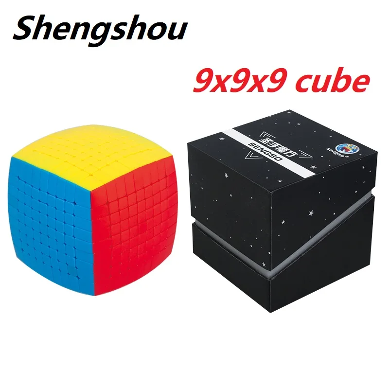 Новый sengso ShengShou с наволочками 9x9x9 магический пазл профессиональный 9x9 Нео хлеб
