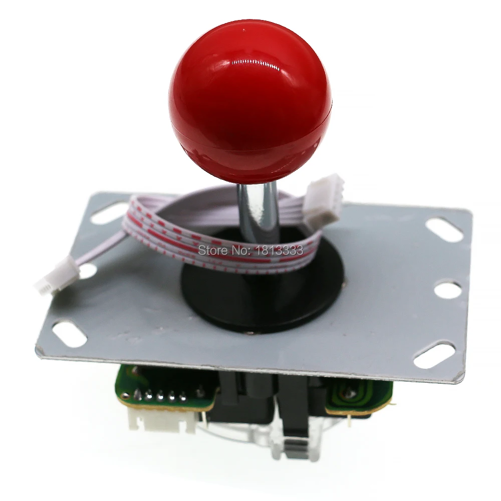 Copia Sanwa 8Yt Sostituzione 5 Pin Joystick Game Stick Arcade 8 Vie Pc Ps3 Raspberry Pi Maniglia Console Parti Fai Da Te