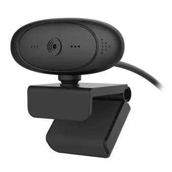 

1080P HD Computer Webcam Anti-peeping Built-in Dual Microphones Auto Focus Camera For Games Live Broadcast Video Conference Work