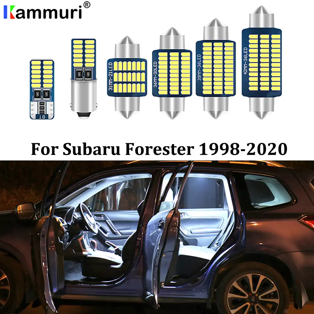 Kammuri 9x エラーフリー白色 Led 車のインテリアライトのための 1998 17 18 19 スバルフォレスター Led インテリアライト 信号ランプ Aliexpress