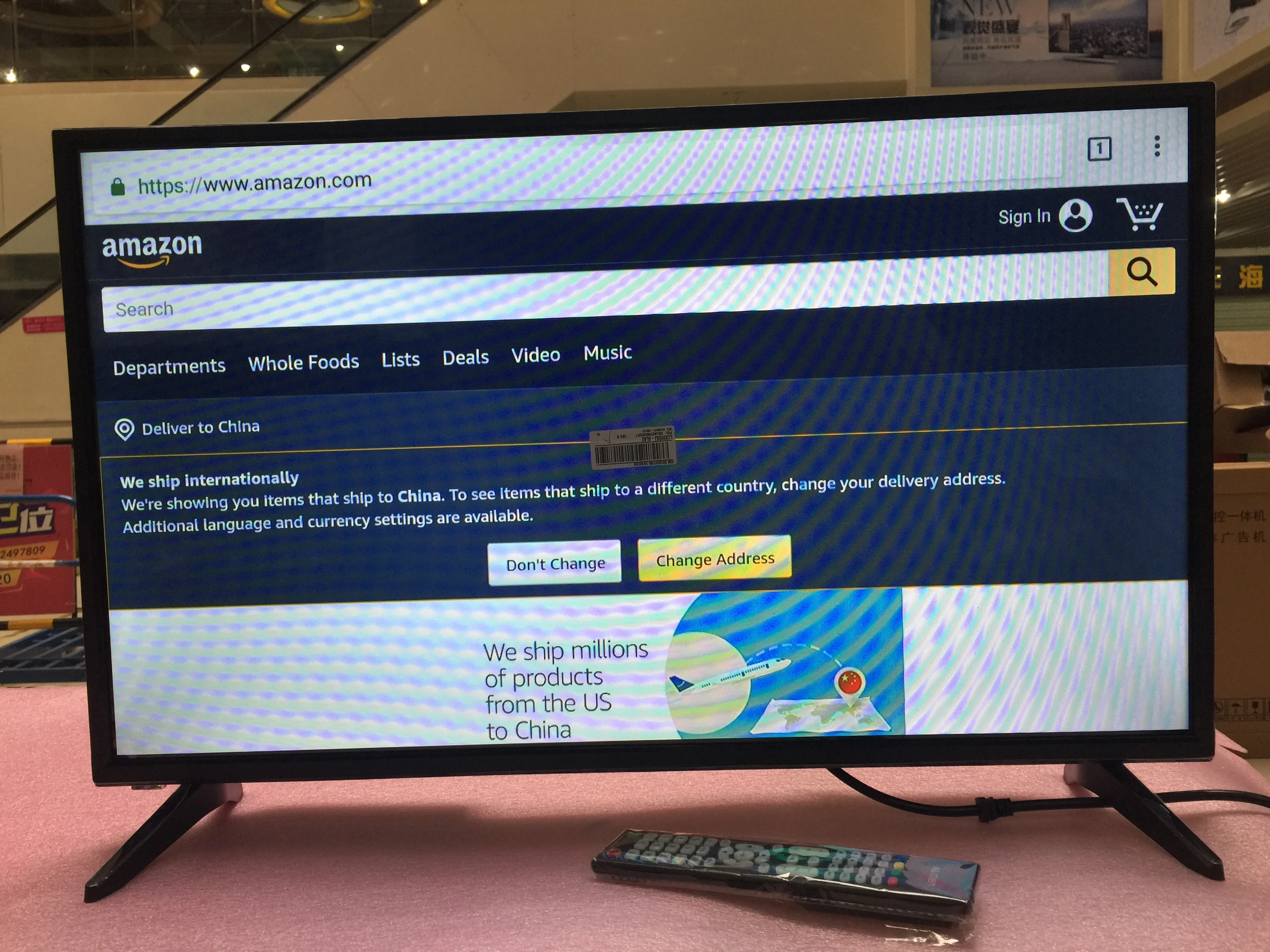 Grobal version 32 inch TV of resolution 1920*1080 Wifi Smart Android 7.1.1 Ram 1GB ROM 4GB quad core internet led television tv
