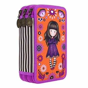 

Santoro Gorjuss - Plumier Triple, Portamonete Unisex - Bambini