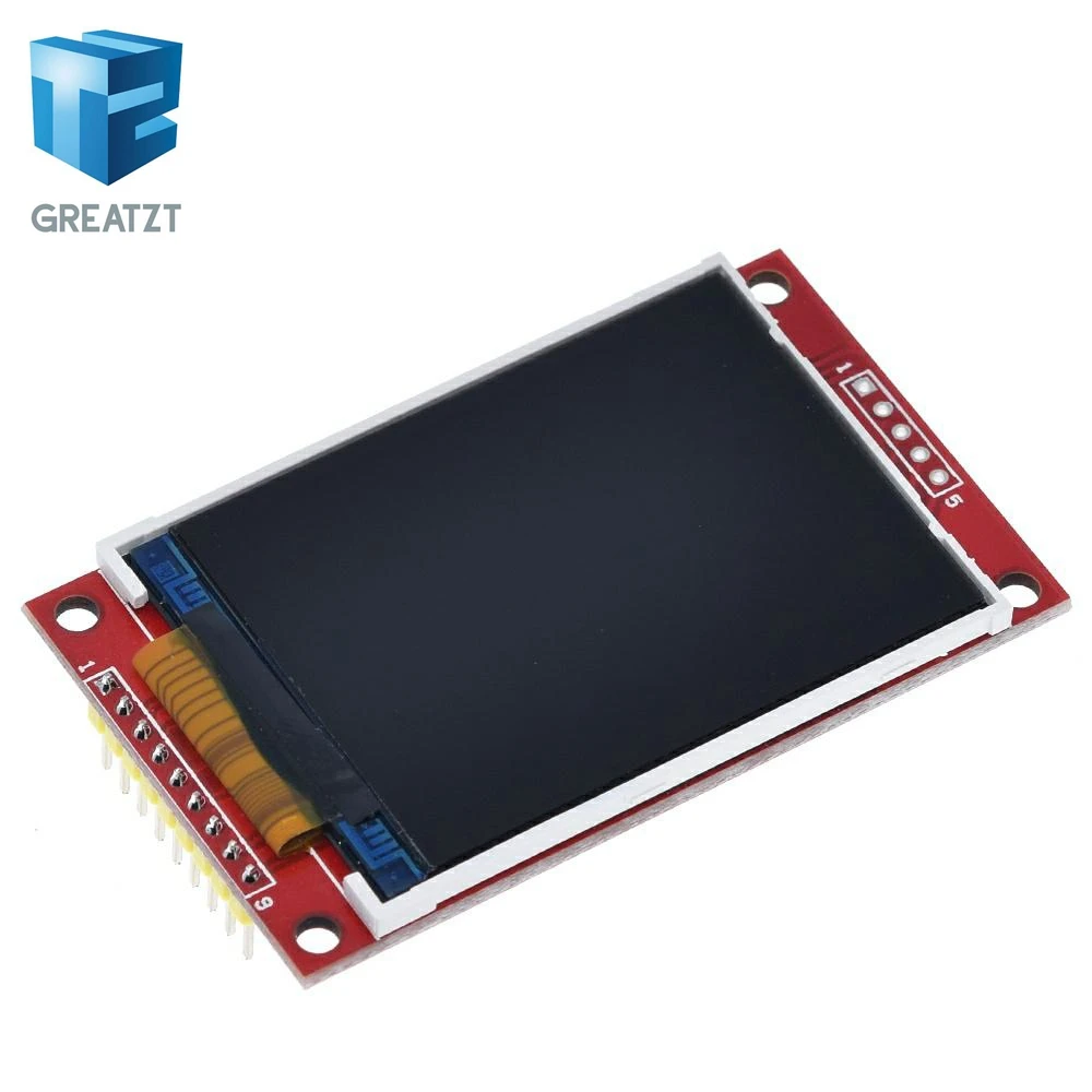 Умная электроника 2,2 дюймов 240*320 точек SPI TFT lcd последовательный порт Модуль дисплей ILI9341 5 V/3,3 V 2,2 ''240x320 для Arduino Diy