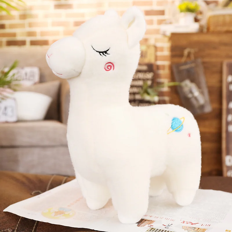 

1pc 30/40/55CM New Arrival kawaii Alpaca Plush Sheep Toys Stuffed Soft Japanese Alpacasso Animal Dolls Lovely Birthday Gift
