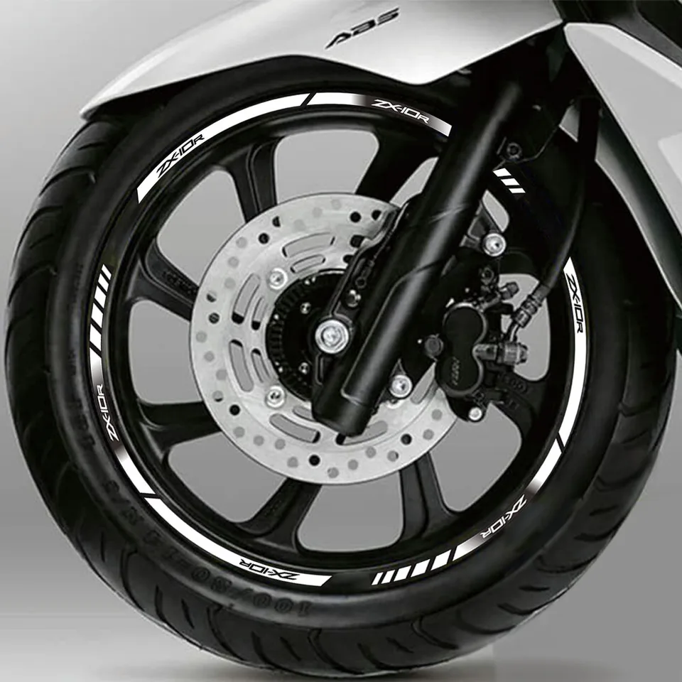 Cool reflective stickers waterproof stickers for motorcycle wheels