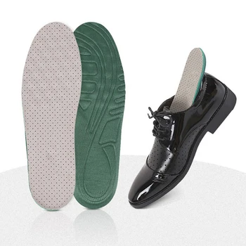 価格 1ペア靴ソールインソール足男性と女性の革矯正インソール扁平足アーチサポート整形外科高品質