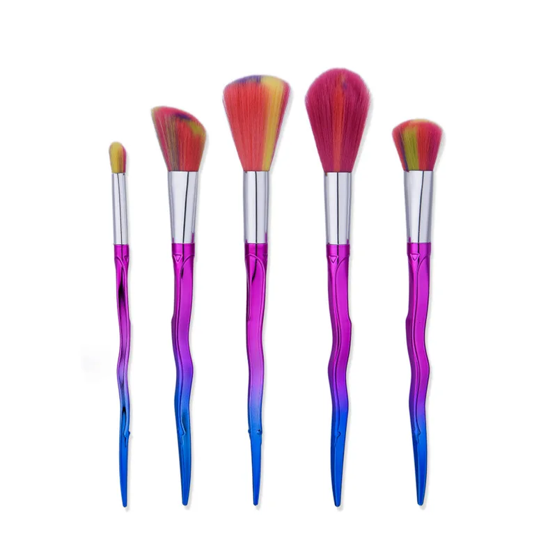 

Colorful Makeup Brushes Set Powder Foundation Blush Blending Eye shadow Lip Cosmetic Beauty Make Up Brush Maquiagem