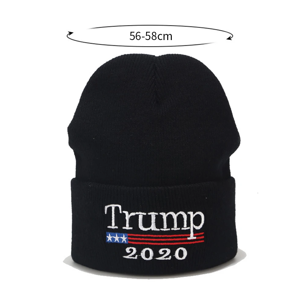 Дональд Трамп, Шапка-бини, вязаная шапка в американском стиле, Теплая Лыжная шапка