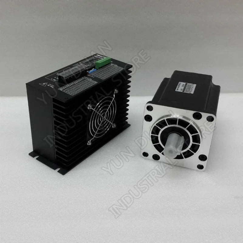 35нм 130 мм NEMA52 6.9A шаговый двигатель драйвер комплект 3PH 32 DSP AC18 220V 128 микрошаг с