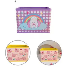 

Practical Sundries Holder Cartoon Print Long Lasting Cartoon Print Animal Toys Organizer Makeup Storage Box Storage Box