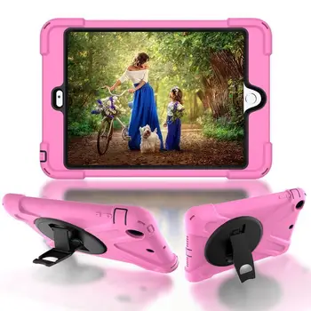 

Shockproof Cover Drop Resistance Full Body Protective Cover For iPad mini 1 2 3 4 Shockproof Soft Rubber Kickstand Case+gifts