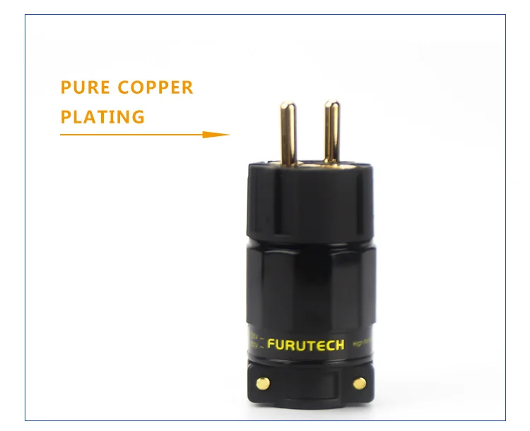 FURUTECH FI-E11(G)/FI-11-N1(R) штепсельная вилка с родиевым концом Schuko-Stecker IEC 15A/125V 16A/250 V mathur