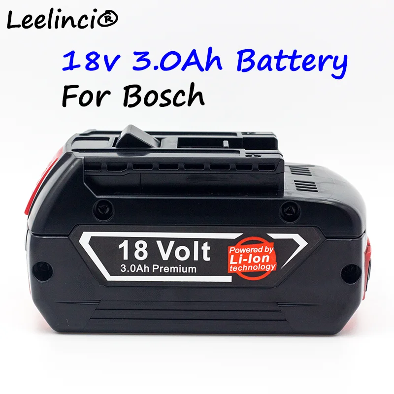 Leelinci 18V 3000mAh Rechargeable 