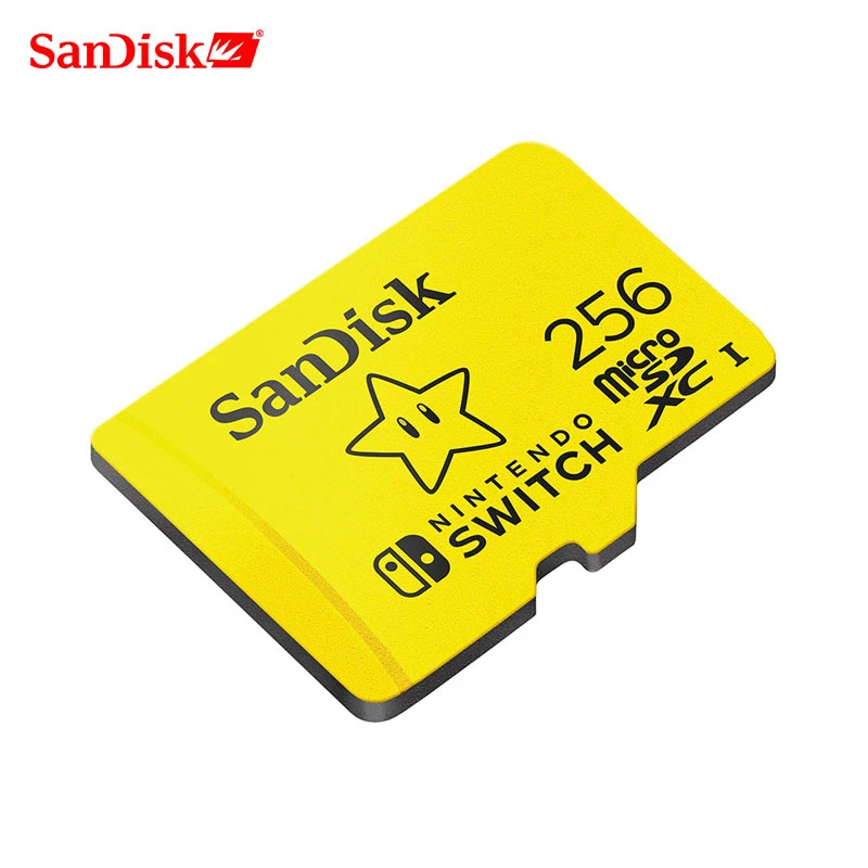 SanDisk Nouveau style carte micro sd 128 Go 64 Go 256 Go micro SDXC UHS-I  cartes mémoire pour Nintendo Switch TF carte avec adaptateur - AliExpress