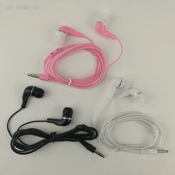 

Cheap 3.5mm Stereo soft transparent In Ear Earphone Earbud Comfortable Wearing Sport Headset for HTC iPhone iPad for MP3 300pcs