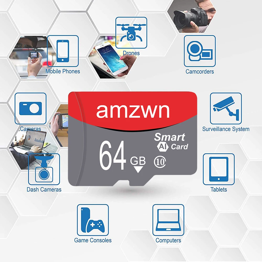 ȭ Ｚ ޴  丮 ī, ִ б ӵ 30 MB/s, TF U1 V10 A1, 64gb, 128gb, 32gb, ǰ