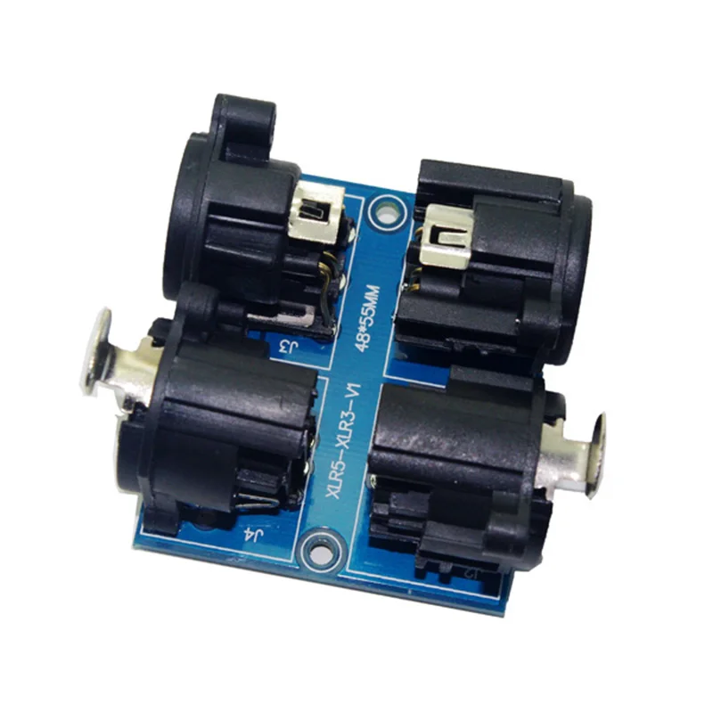 Оптовая продажа 1 шт. Φ XLR 3P to 5P DMX512 адаптер для терминала используется контроллера