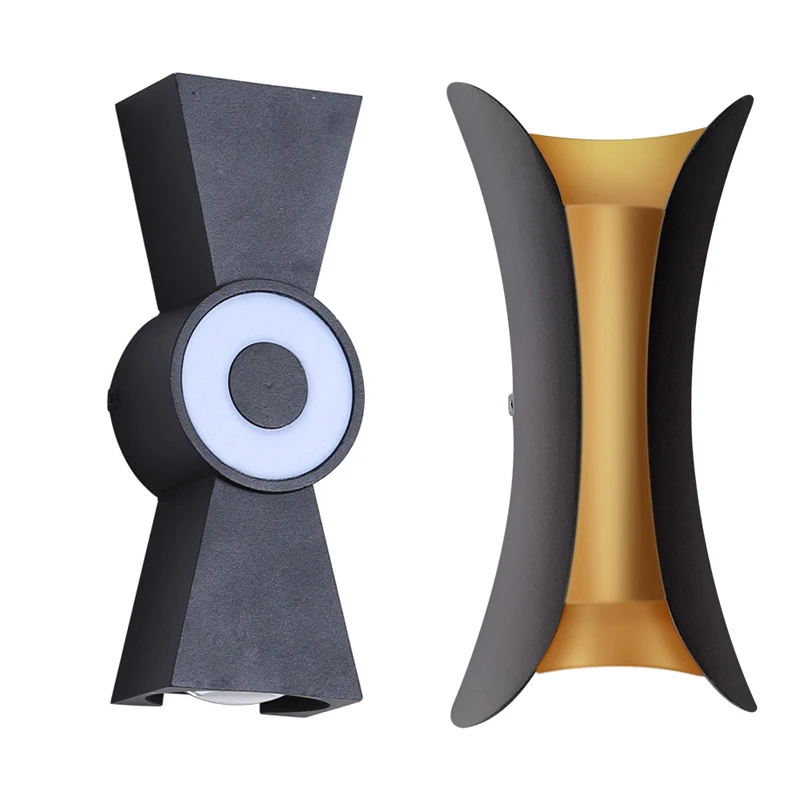 

Настенный садовый светильник, наружная водонепроницаемая лампа для освещения гостиной, балкона, крыльца, 10 Вт