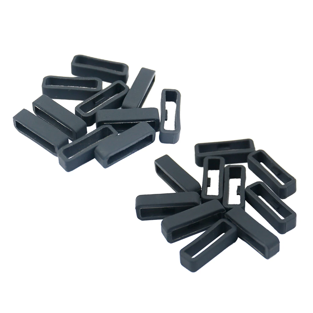 20x Rubber Strap Loop Fastener Rings Replacement for  Fenix 5S/5S Plus
