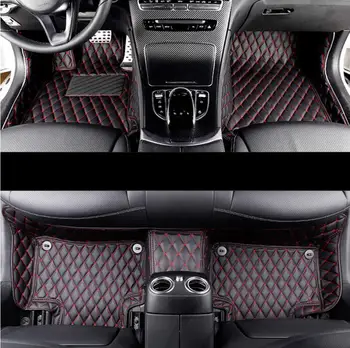 

for seat Ibiza 2017 2018 2019 2020 MK5 leather car floor mat car styling accessories
