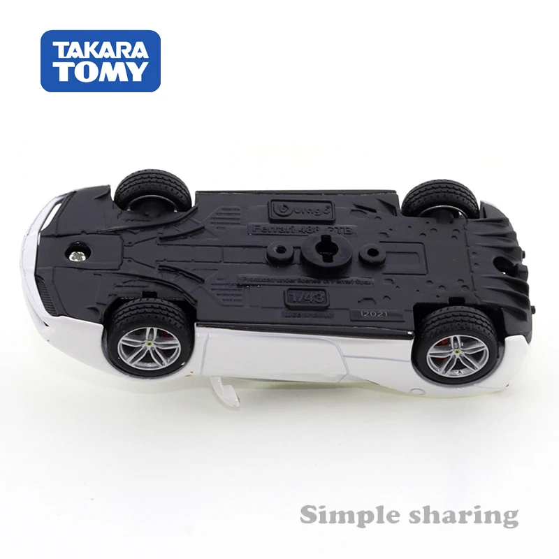 Takara Tomy Tomica Подарки Бураго подпись серии 1:43 488 GTB автомобиль детские игрушки