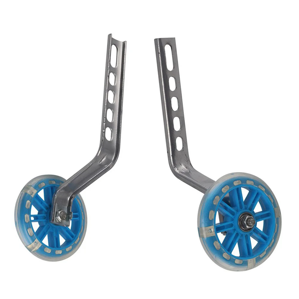 Bicycle Auxiliary Wheels Silent 12-20 Inchces Universal Cycling Children Learning With Light Parts Bike Safety Support Balance