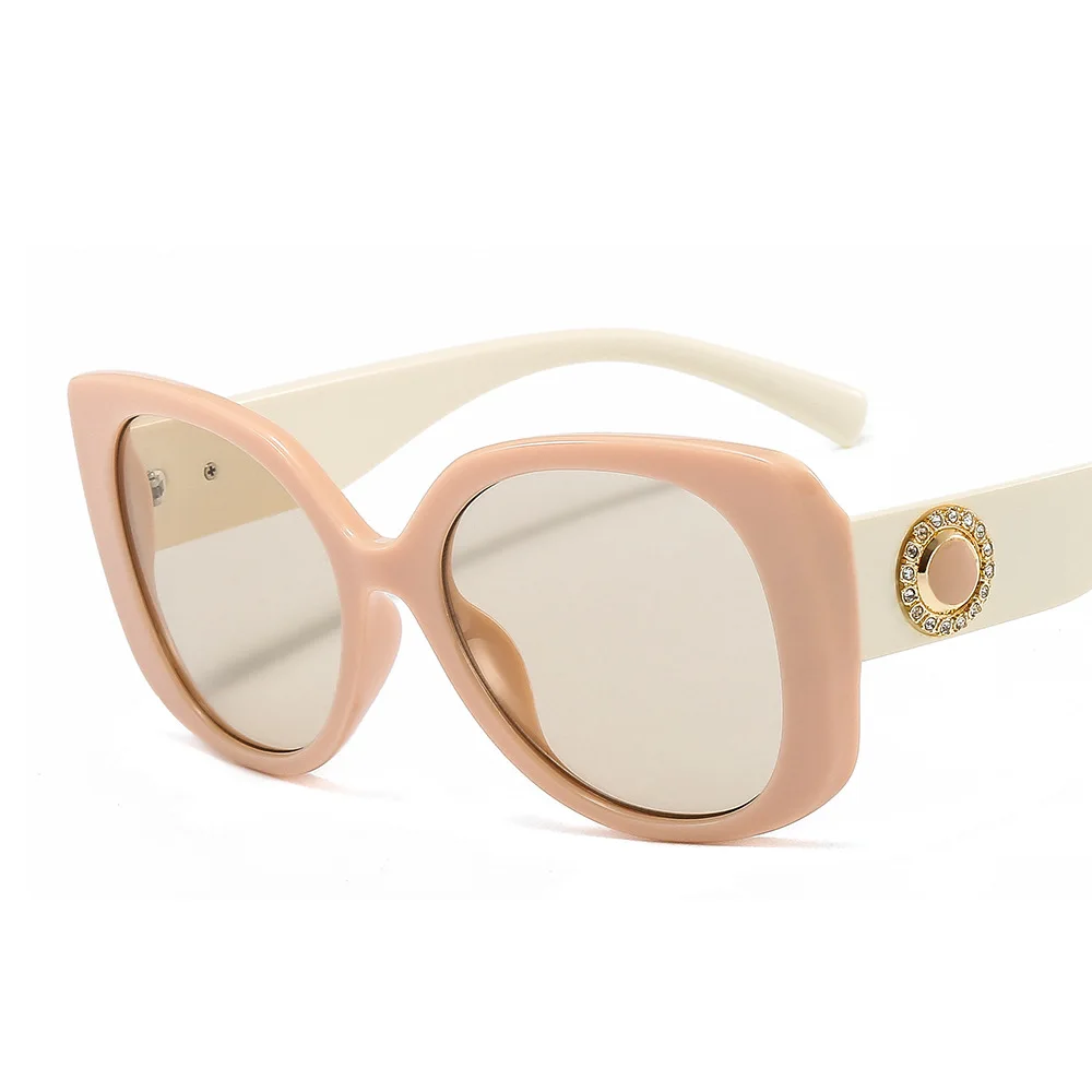 

Diamond Square Sunglasses Women Big Rhinestone Retro Gradient Crystal Sun Glasses Vintage Oversized Feminino Eyeglasses UV400