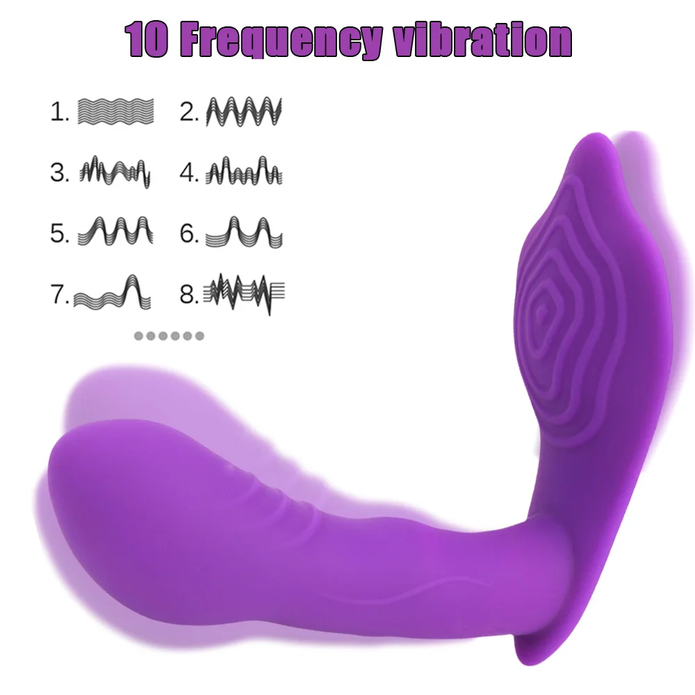 Remote Control Panties Vibrator Wearable G-spot Clit Stimulator_voghion.com