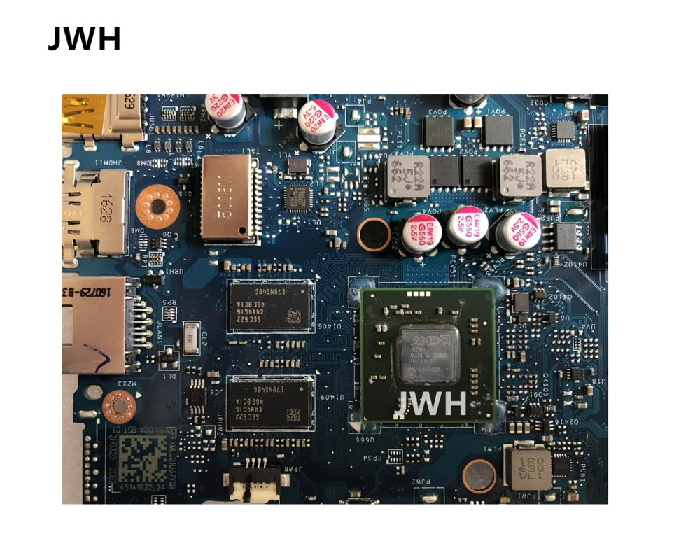 Для hp Тетрадь 15-ba материнская плата R7M1-70 2 Гб A10-9600P LA-D713P 854960-001 854960-501 854960-601 тестирование работы