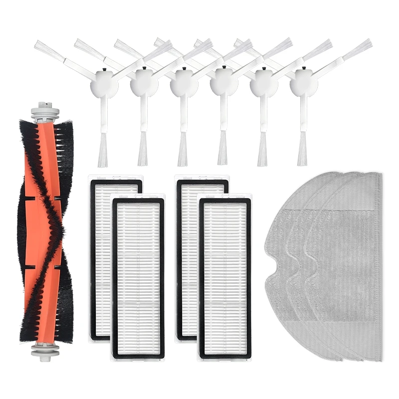 14 шт. набор для Xiaomi Mi 1C робот Smart Cleaner аксессуары невидимую стену боковые щетки