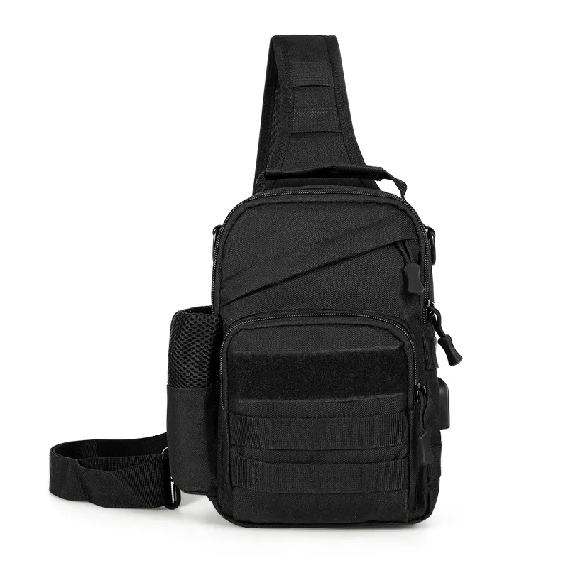 Military Tactical Backpack Shoulder Bag Chest bag Men Outdoor Hiking Camping Army Hunting Fishing Pack Sling Molle Usb bag