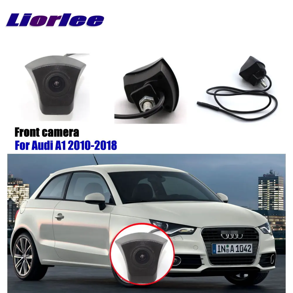 Автомобильная камера переднего вида для Audi A1 2010 2014 2015 2016 2017 2018 2019 фронтальная